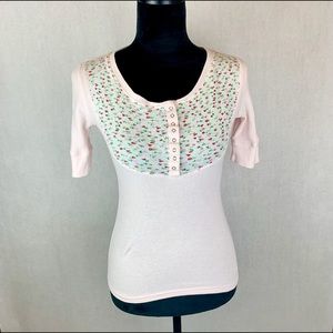 Pink Henley